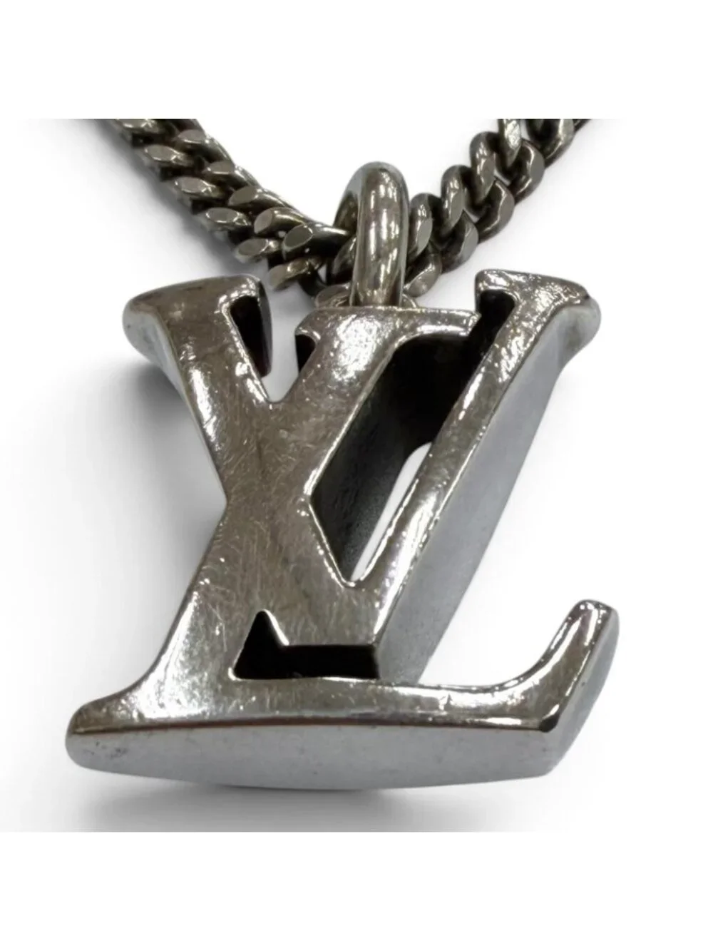 Louis Vuitton LV Sailor Chain 925 Necklace Silver